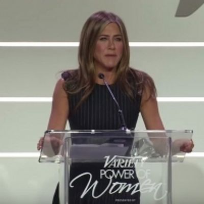 VIDEO: Jennifer Aniston Gives Speech at Variety's Power of Women Luncheon