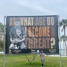 Alexis Thompson's Artwork 'Threat?' Wins 'People's Choice Award' At 2022 Embracing Ou