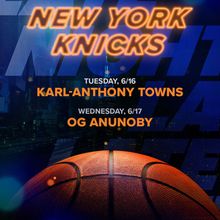 New York Knicks Stars Karl-Anthony Towns and OG Anunoby Set LATE NIGHT Appearances