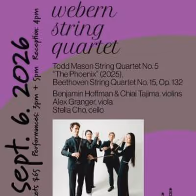 WEBERN STRING QUARTET to Perform at Mount Wilson Observatory's Dome Concert Series