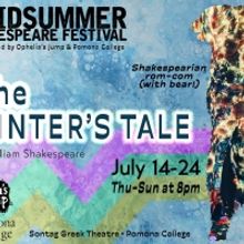 THE WINTER'S TALE Opens Next Month at Sontag Greek Theatre