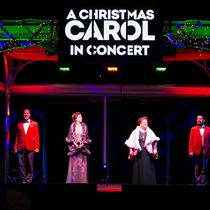 Cast Set For A CHRISTMAS CAROL: in Concert at FreeFall Theatre