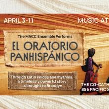 Music At Co-Cath to Present EL ORATIO PAHNHISPANICO: A Musical Tribute To The Immigra
