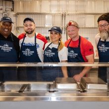 FOOD BANK FOR NEW YORK CITY-A Volunteer Visit from Competitive Eaters