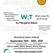 Margaret Edson's Pulitzer Prize-Winning WIT Is Next For The Ensemble Company