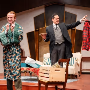 Review: HAPPY CHRISTMAS, JEEVES at Taproot Theatre
