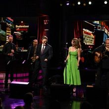 Video: Stephen Colbert Performs 'Off Broadway' with Rachael & Vilray on THE LATE SHOW