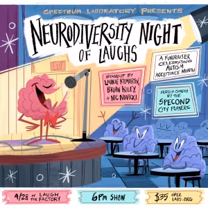 Spectrum Laboratory Hosts Third NEURODIVERGENT COMEDY NIGHT at Laugh Factory