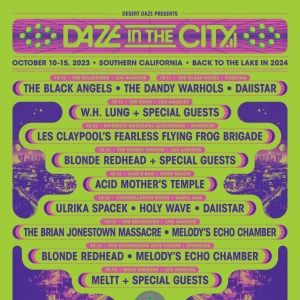 DESERT DAZE Moves To 2024 & Announces DAZE IN THE CITY