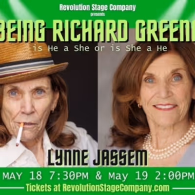 Previews: BEING RICHARD GREENE at The Revolution Stage Company