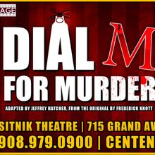 Centenary Stage Company To Present DIAL “M” FOR MURDER