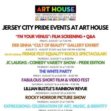 Art House Productions Announces Ten Events For Jersey City Pride Month
