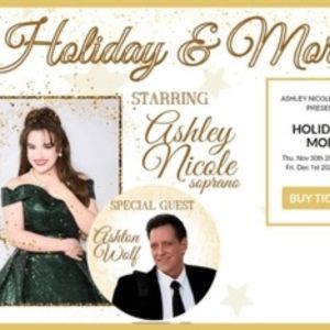 The Cat Theatre Welcomes Ashley Nicole Soprano For Holiday Performances