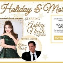 The Cat Theatre Welcomes Ashley Nicole Soprano For Holiday Performances