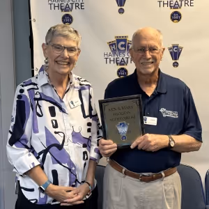 Haines City Theatre Honors Ken and Mary Higgins With Auditorium Naming