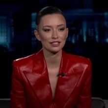 VIDEO: Christian Serratos Talks WALKING DEAD, SELENA on JIMMY KIMMEL LIVE!