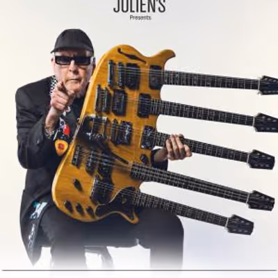 Rick Nielsen to Bring CHEAP TRICK Guitar Collection to Benefit Auction