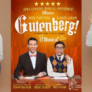 Aaron Cobos se incorpora a GUTENBERG! EL MUSICAL tras ganar el Premio Talía