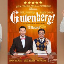 Aaron Cobos se incorpora a GUTENBERG! EL MUSICAL tras ganar el Premio Talía