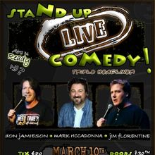 Comedians Jim Florentine, Don Jamieson, and Mark Riccadonna to Headline Debonair Musi