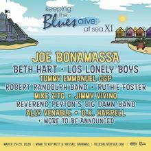 Joe Bonamassa and Sixthman Share Lineup for 'Keeping The Blues Alive At Sea' 2026