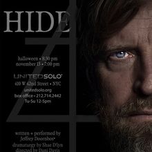 Performance Added for HIDE at United Solo Festival Following Sold-Out Run