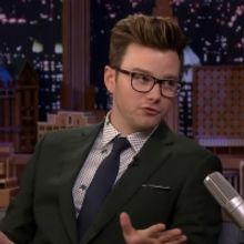 VIDEO: Chris Colfer Talks About Autographing a Baby on THE TONIGHT SHOW!