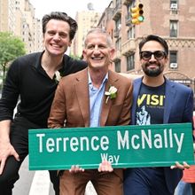 Video: Broadway Celebrates the Unveiling of Terrence McNally Way