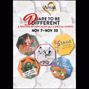 Amas Musical Theatre to Present the Fourth Year of DARE TO BE DIFFERENT FESTIVAL