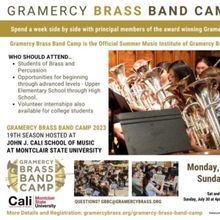 Gramercy Brass Band Camp to Run This Summer At New Jersey's Montclair State Universit
