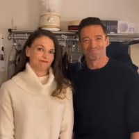 VIDEO: Hugh Jackman & Sutton Foster Give Shout-Out to Winter Garden Staff