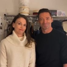 VIDEO: Hugh Jackman & Sutton Foster Give Shout-Out to Winter Garden Staff