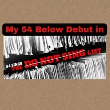 Student Blog: 54 Below Debut!