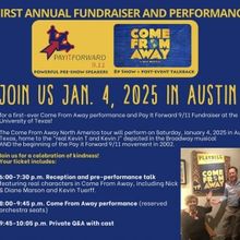 COME FROM AWAY North American Tour to Join Unite For Kindness Fundraiser In Austin