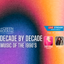 DECADE BY DECADE Celebrates the 1990s at The Green Room 42 in February 2026