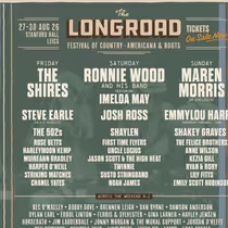 THE LONG ROAD FESTIVAL Taps Ronnie Wood to Headline Saturday Lineup