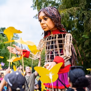 Local Theatre Groups Unite To Welcome Little Amal To Detroit