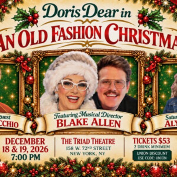 THE DORIS DEAR CHRISTMAS SPECIAL to Feature Nick Varricchio and Alyssa Click Photo