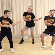 Video: Ben Channels His Inner Neil Diamond with Choreo from A BEAUTIFUL NOISE