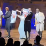 Video: HAMILTON Cast Sings 'New York, New York' For the Knicks at Curtain Call
