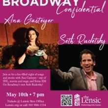 BROADWAY CONFIDENTIAL Comes to Santa Fe in May With Ana Gasteyer and Seth Rudetsky