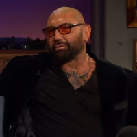 VIDEO: Dave Bautista Talks About Knowing Bear Grylls on THE LATE LATE SHOW