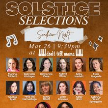 Solstice Sessions Hosts SONDHEIM NIGHT At Don’t Tell Mama