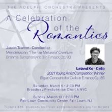 The Adelphi Orchestra to Present CELEBRATION OF THE ROMANTICS
