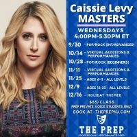The Prep Welcomes Broadway's Caissie Levy To Teach Masterclasses This Fall
