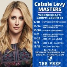 The Prep Welcomes Broadway's Caissie Levy To Teach Masterclasses This Fall