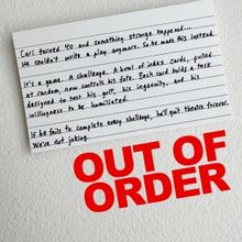 OUT OF ORDER Extends Performances At East Village Basement