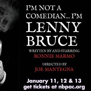 NBPAC to Present Theatre 68's Production Of I'M NOT A COMEDIAN... I'M LENNY BRUCE