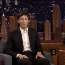 VIDEO: Logan Lerman Talks Co-Star Gifts on THE TONIGHT SHOW