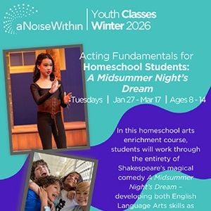 A Noise Within to Host New Arts Education Program For Homeschooled Students